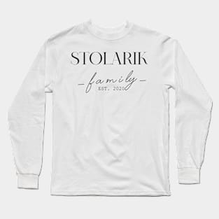 Stolarik Family EST. 2020, Surname, Stolarik Long Sleeve T-Shirt